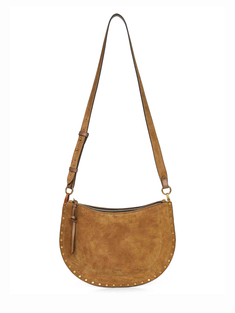 Isabel Marant Oskan Shoulder Bag — Brown Calf Leather