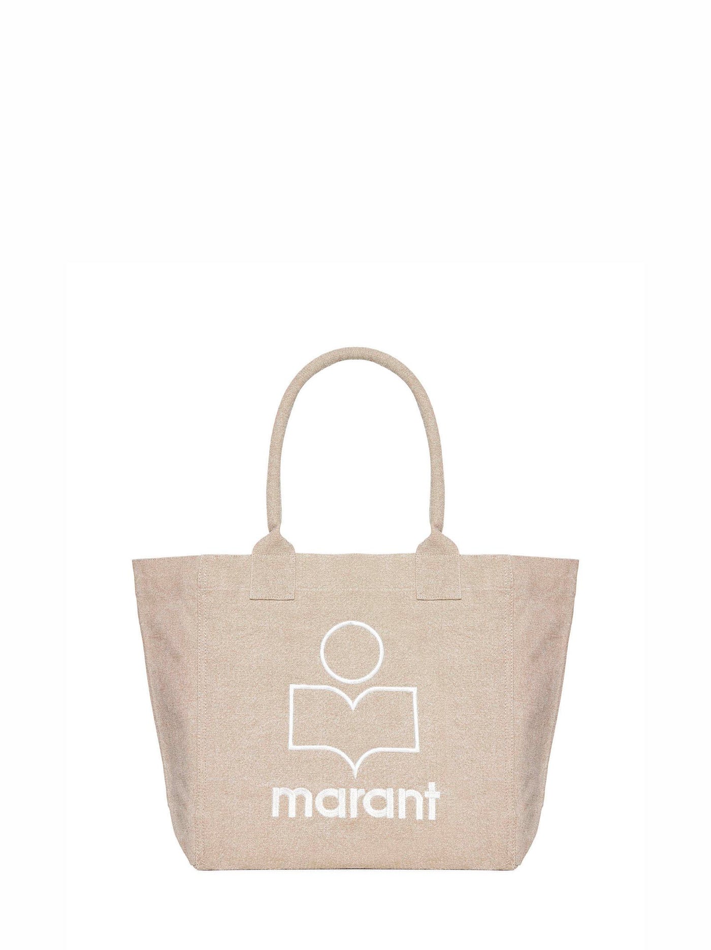 Isabel Marant Yenky Tote Bag — Beige Cotton