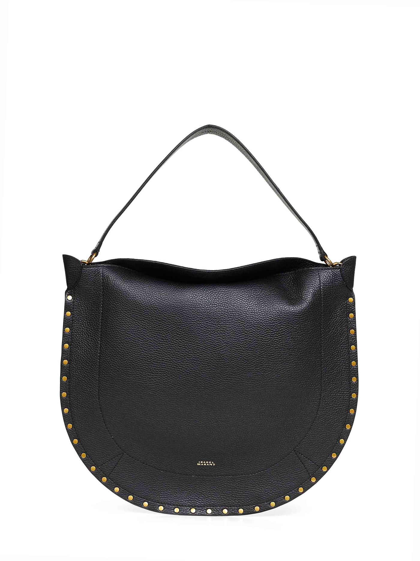 Isabel Marant Hobo Bag — Black Calf Leather