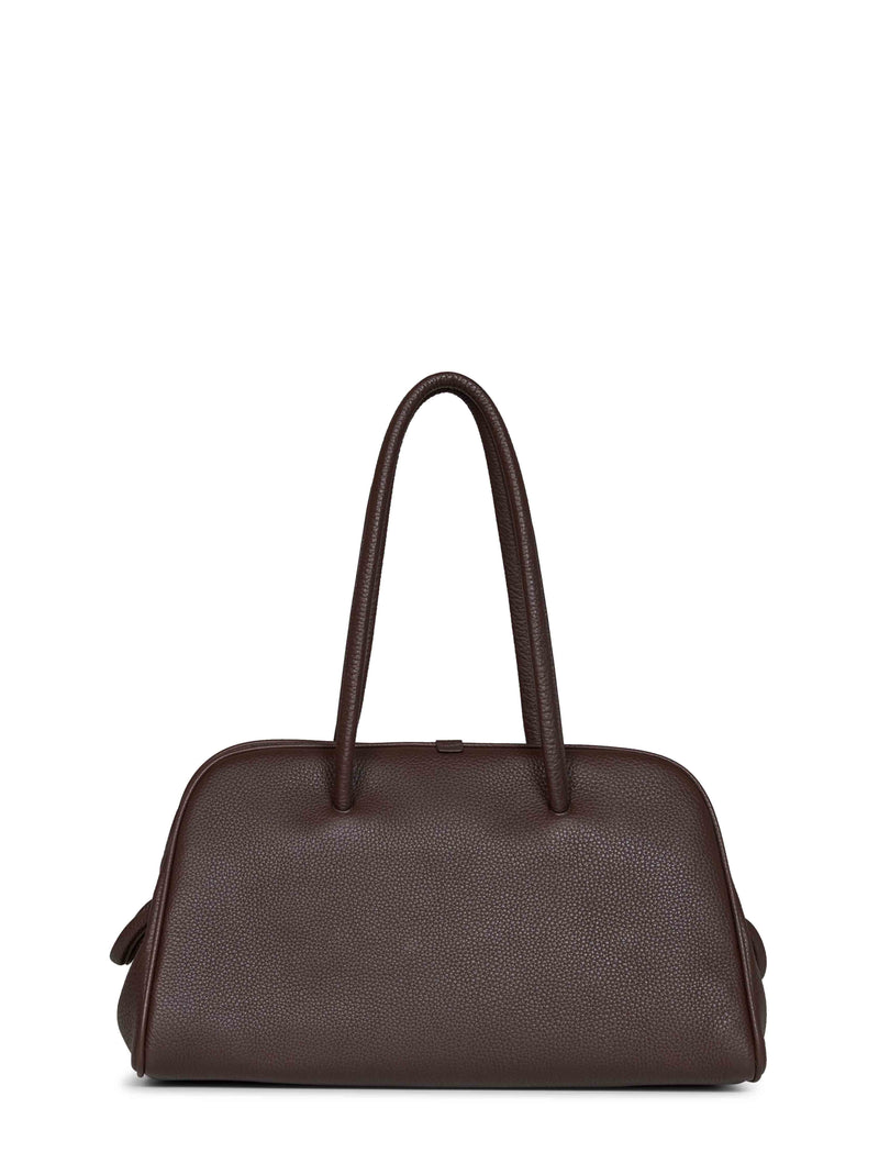 Jacquemus Bowling Bag — Brown Calf Leather