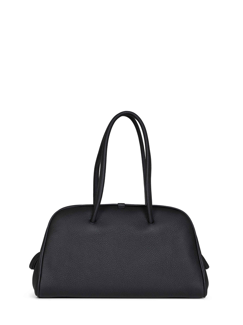 Jacquemus Shoulder Bag — Black Calf Leather
