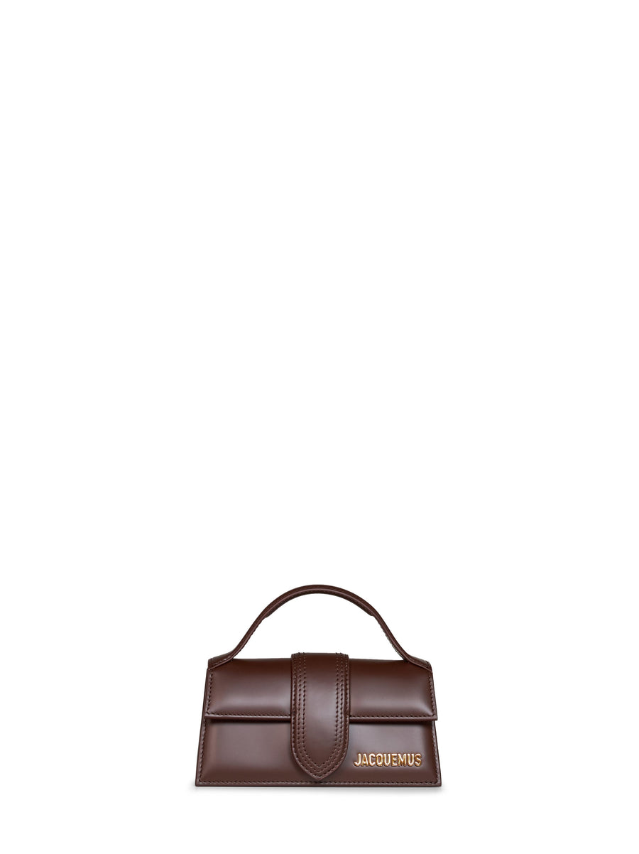Jacquemus Top Handle Bag — Brown Calf Leather