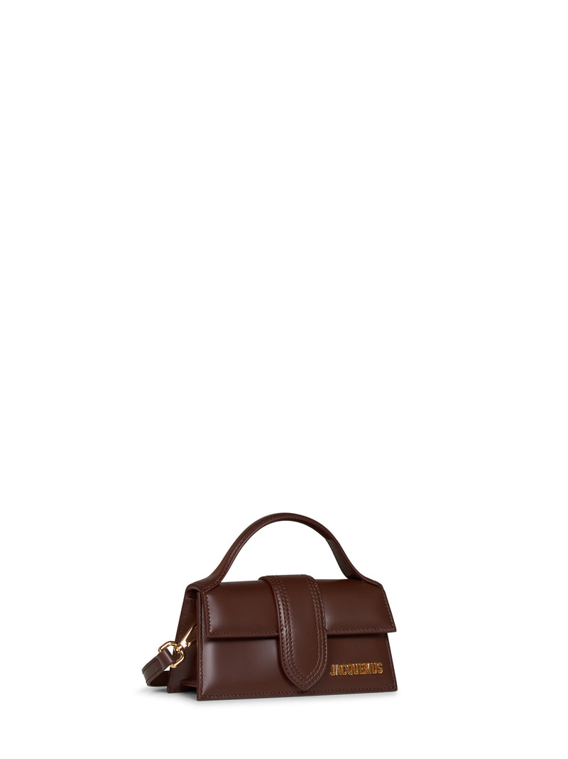 Jacquemus Top Handle Bag — Brown Calf Leather