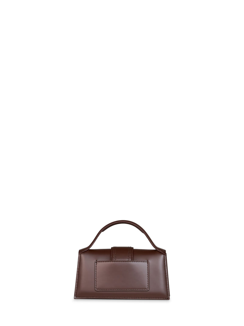 Jacquemus Top Handle Bag — Brown Calf Leather