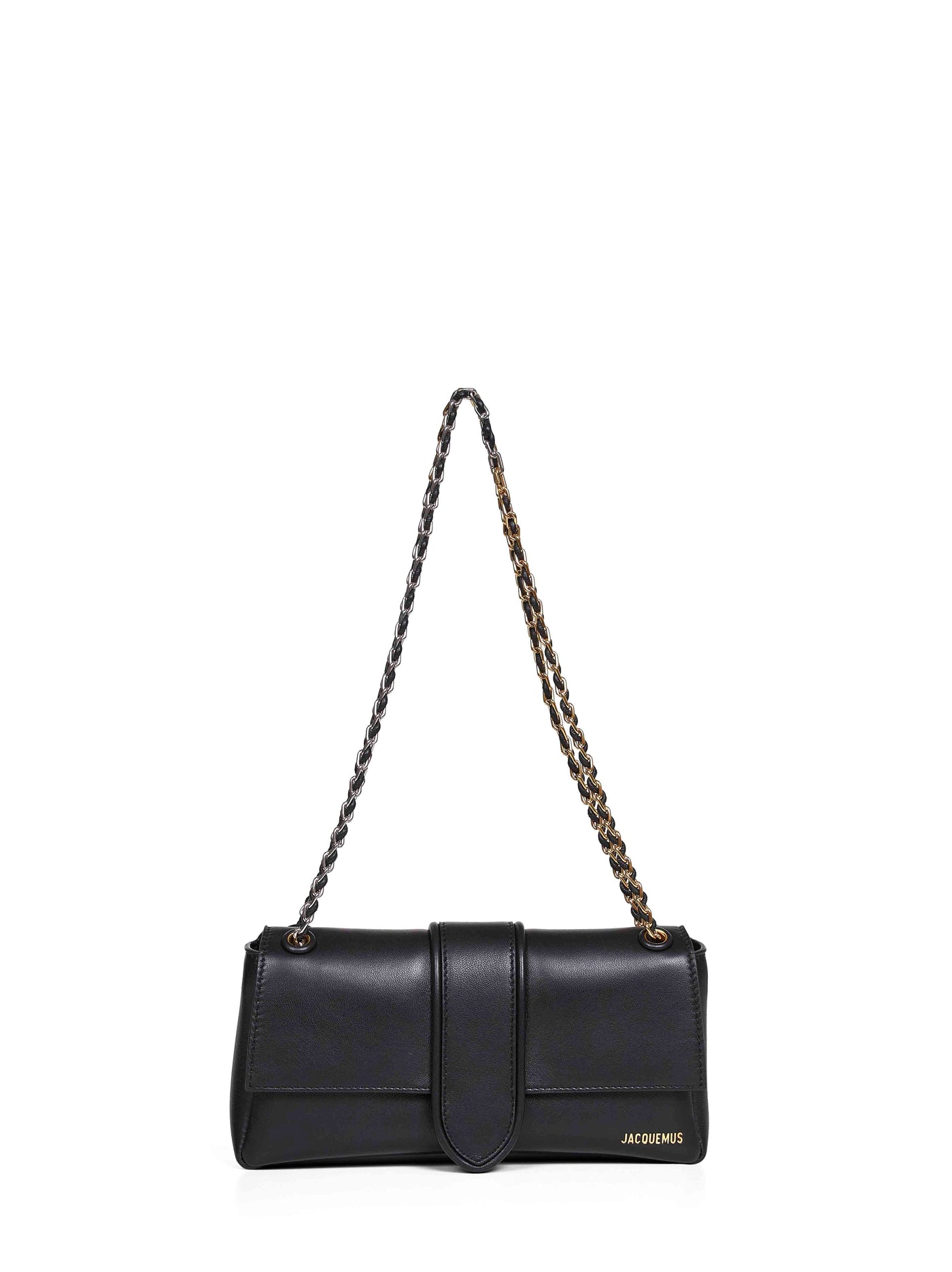 Jacquemus Shoulder Bag — Black Lambskin