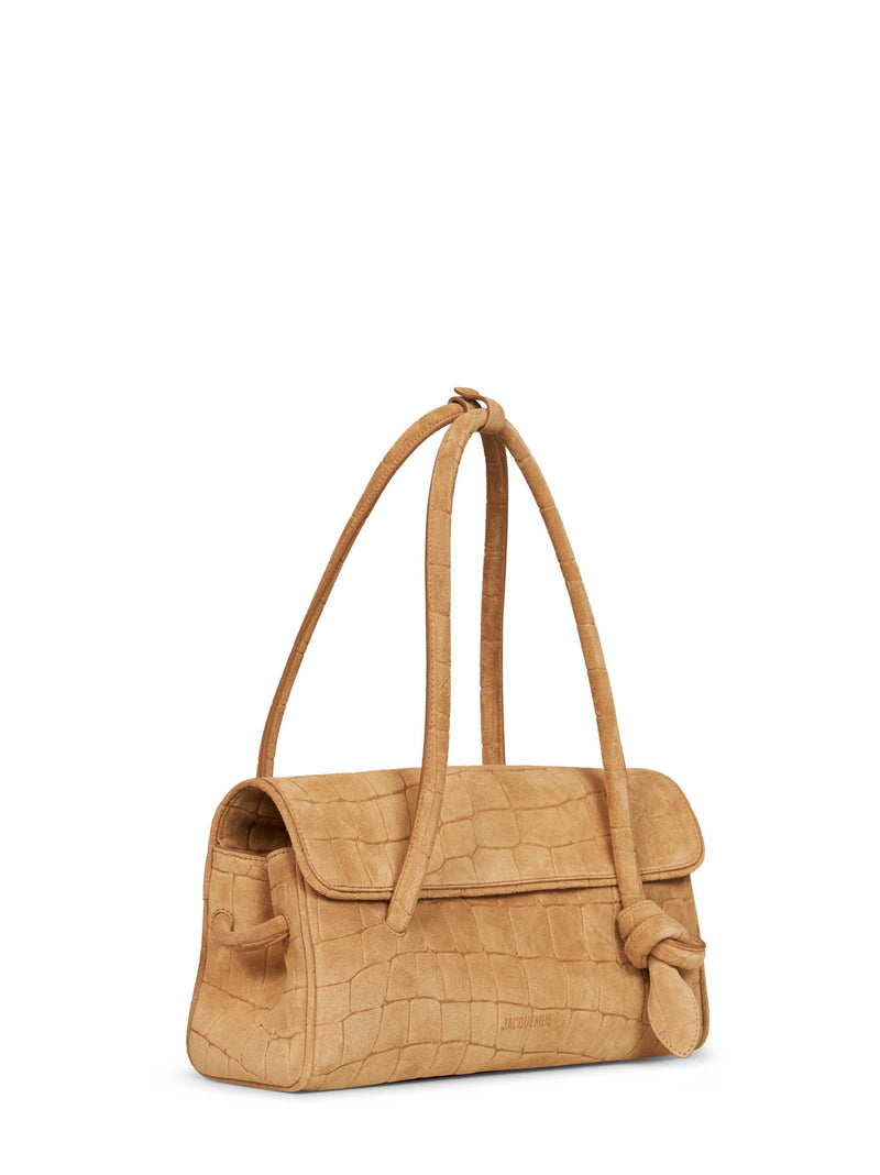 Jacquemus Shoulder Bag — Camel Calf Leather