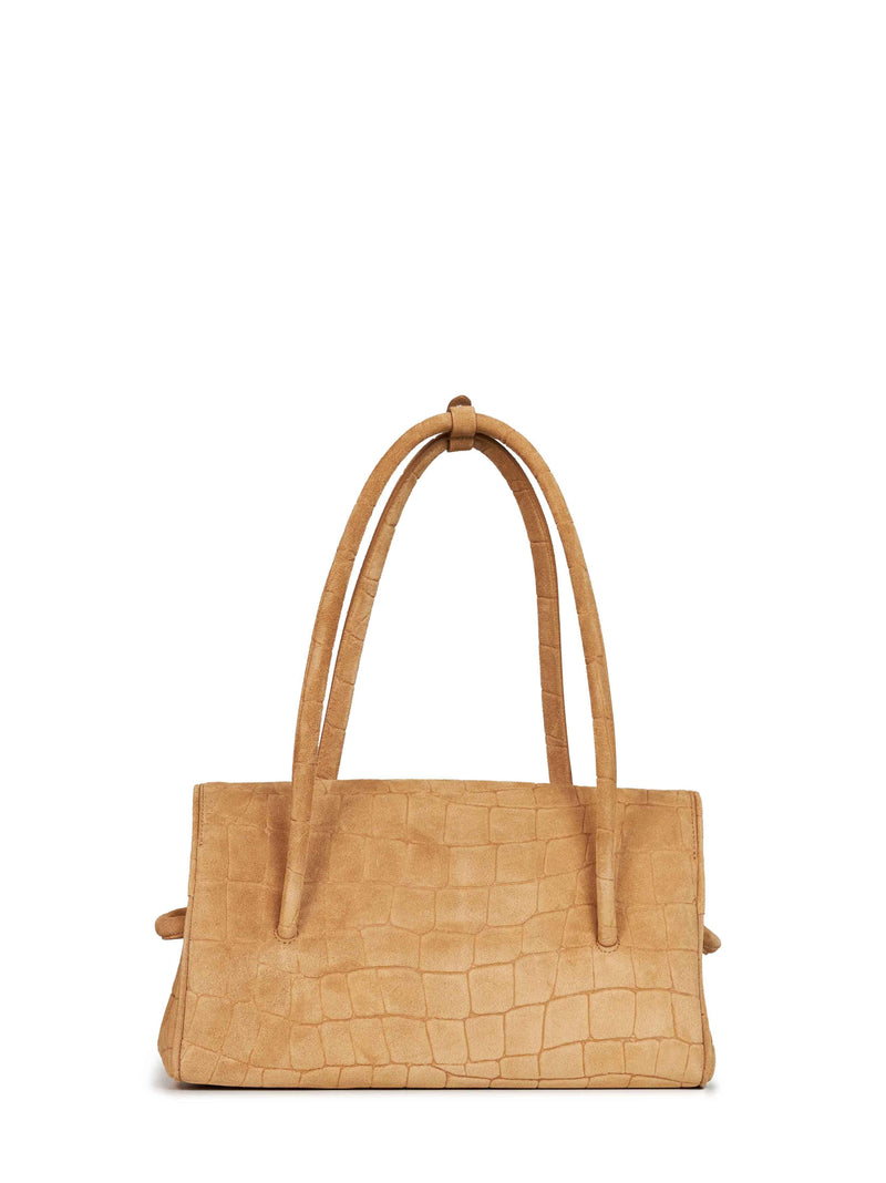Jacquemus Shoulder Bag — Camel Calf Leather