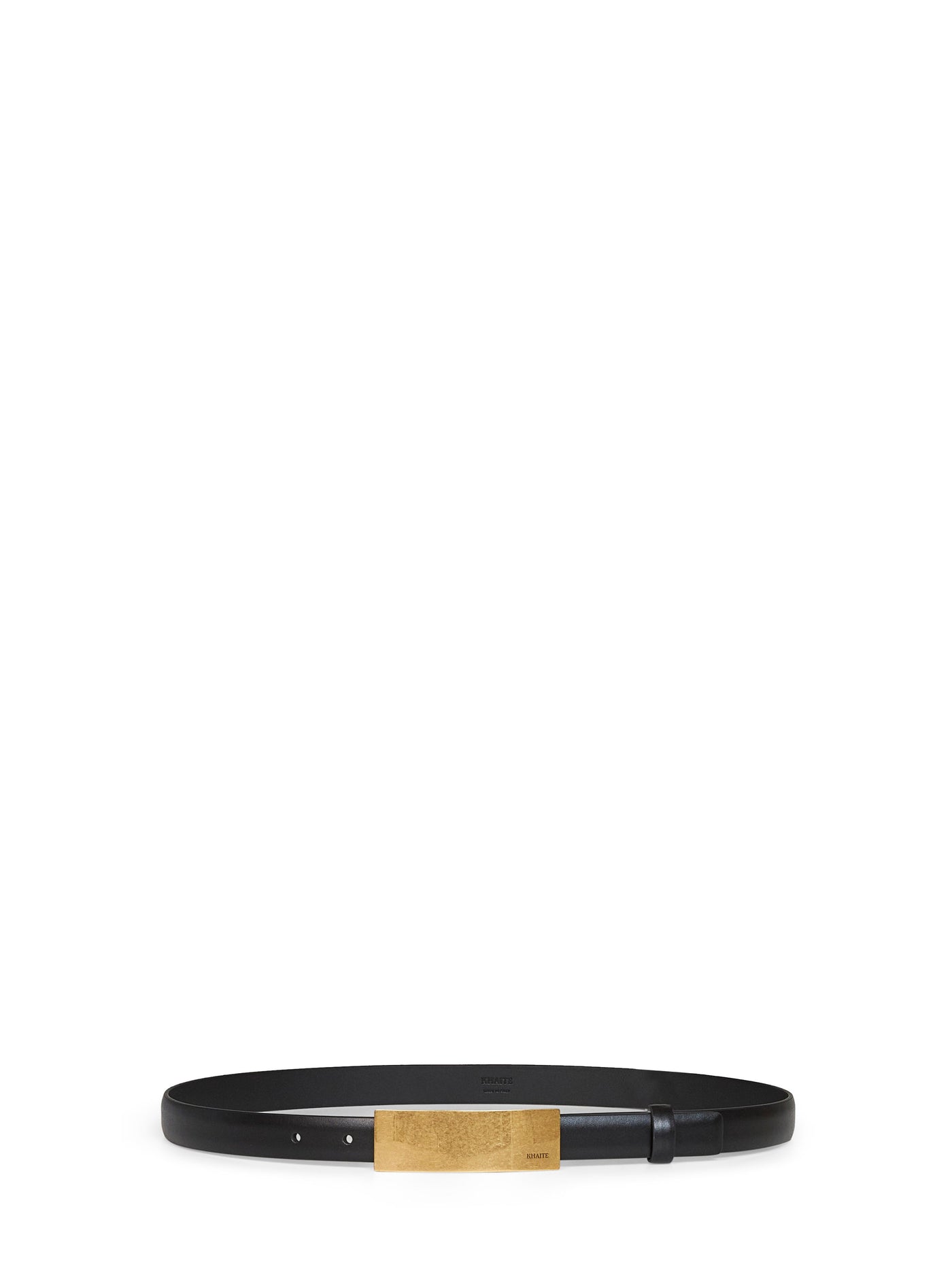 Khaite Berlin Belt — Black Calfskin