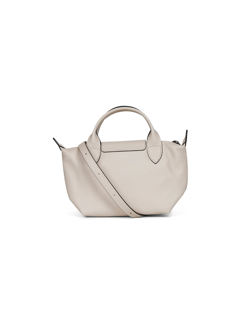 Longchamp Le Pliage Xtra Tote Bag — Beige Leather