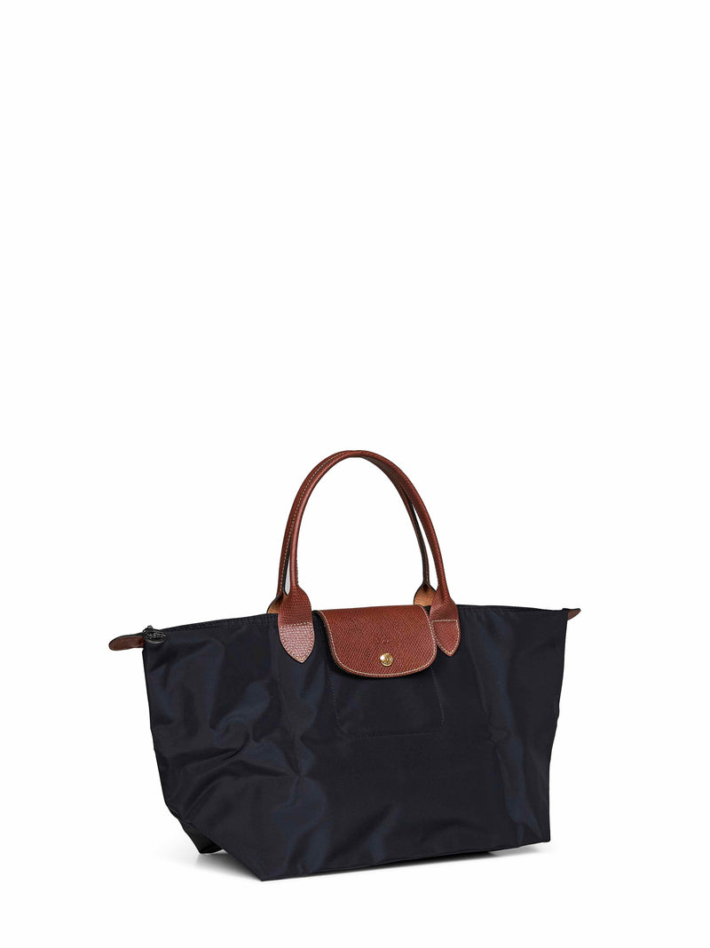 Longchamp Le Pliage Original L Tote Bag — Black Polyamide