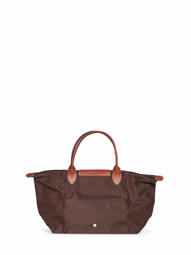 Longchamp Tote Bag — Brown Polyamide