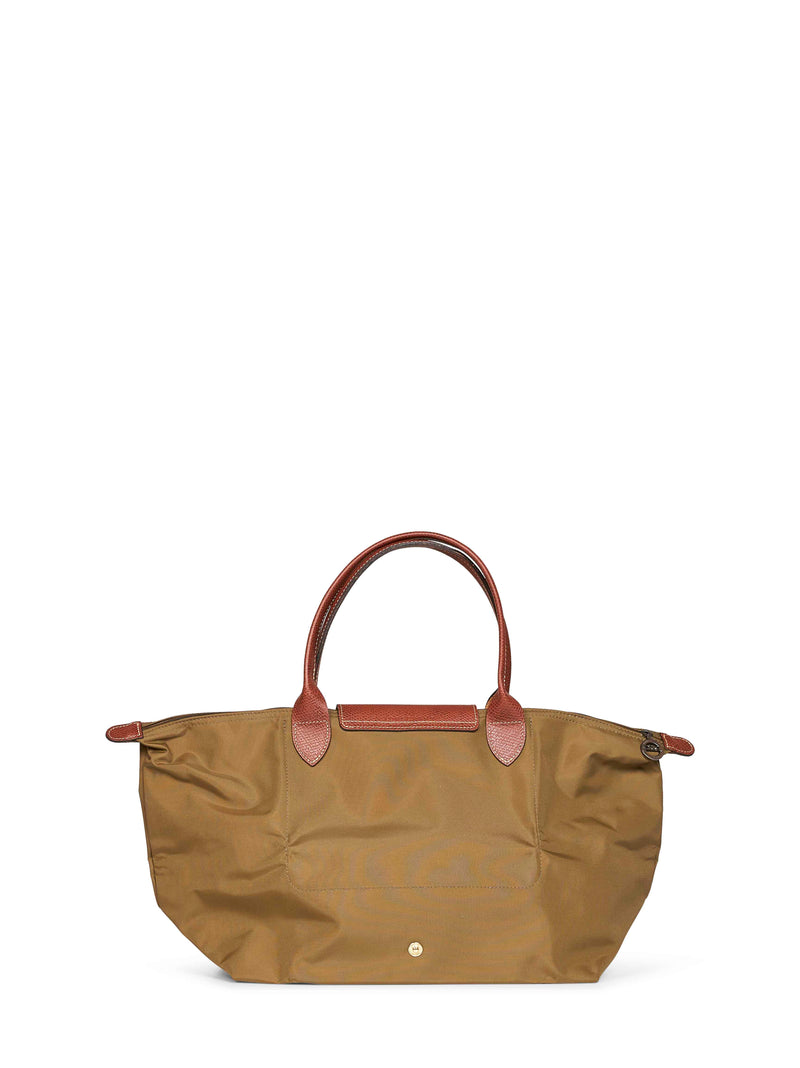 Longchamp Tote Bag — Beige Polyamide