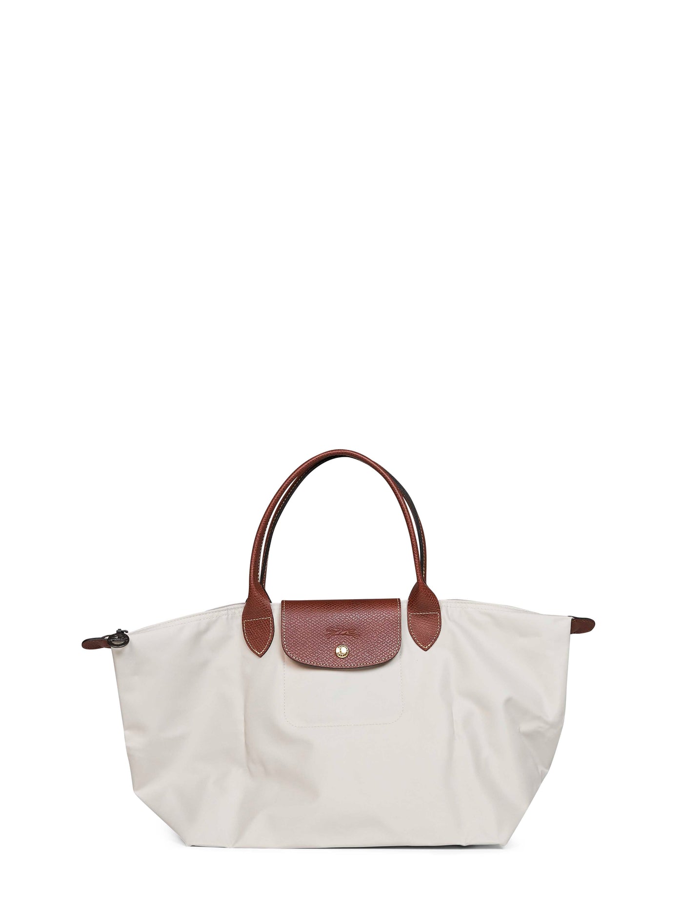 Longchamp Le Pliage Original L Tote Bag — Beige Polyamide