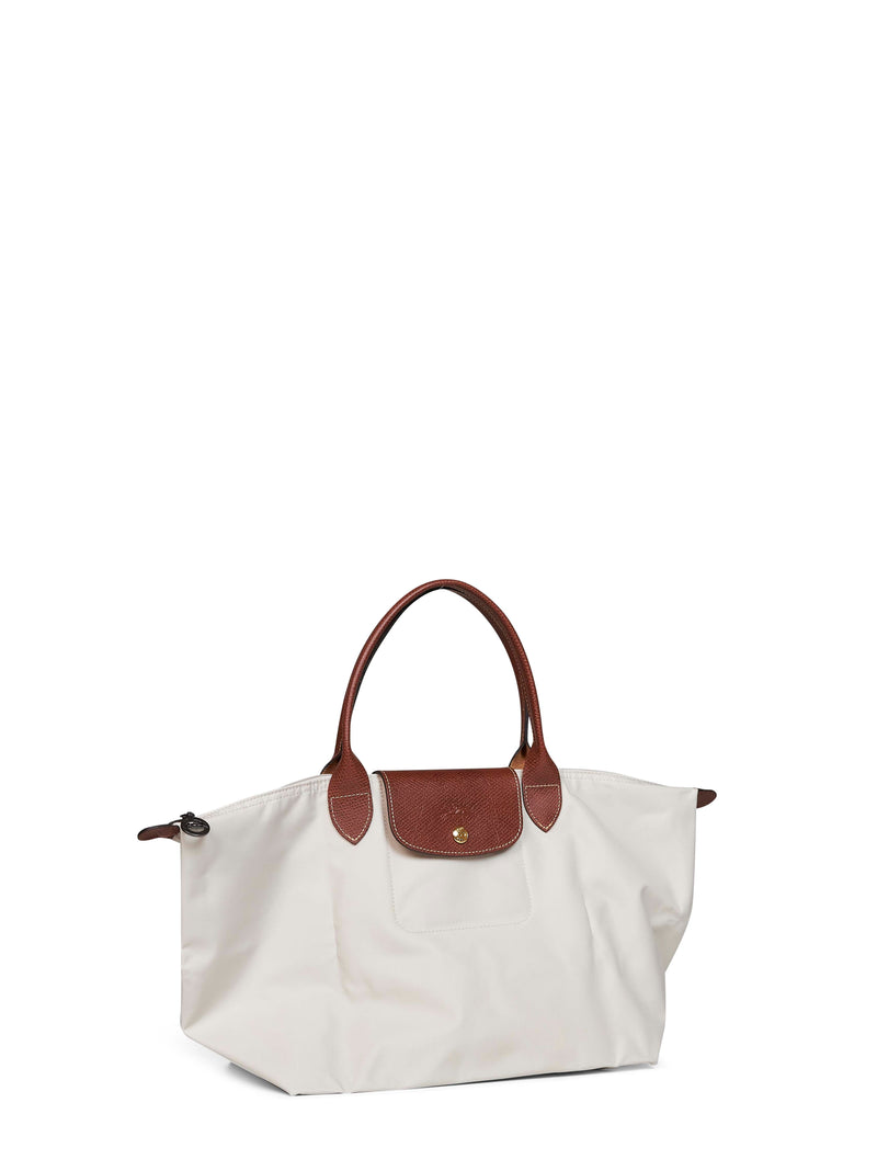 Longchamp Le Pliage Original L Tote Bag — Beige Polyamide