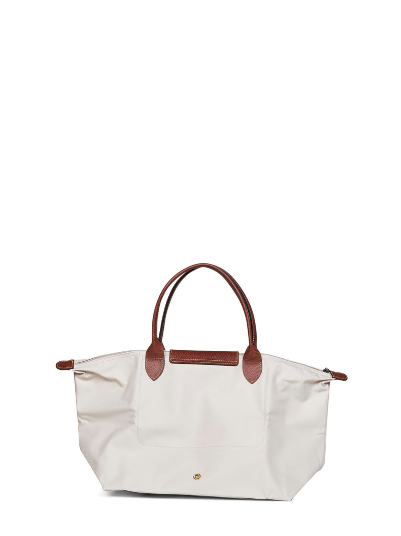 Longchamp Le Pliage Original L Tote Bag — Beige Polyamide