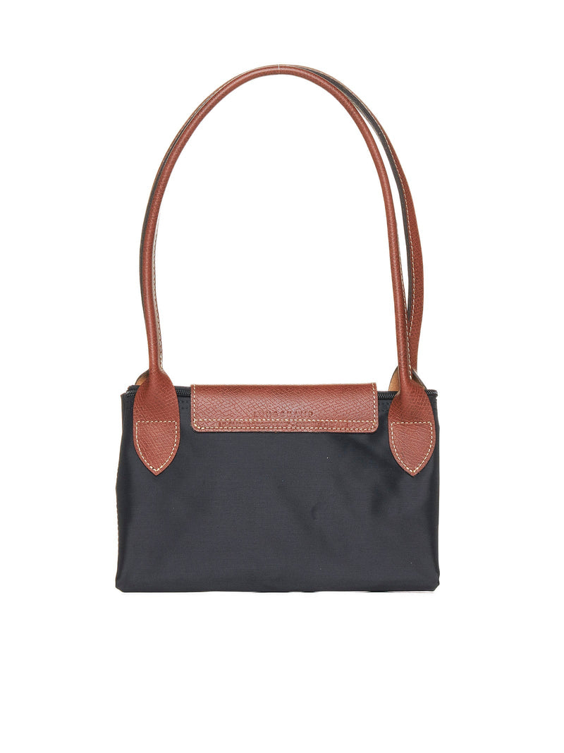 Longchamp Le Pliage Shoulder Bag — Black Polyamide