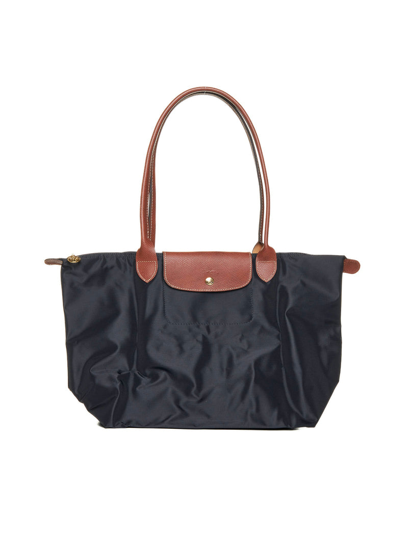 Longchamp Le Pliage Shoulder Bag — Black Polyamide