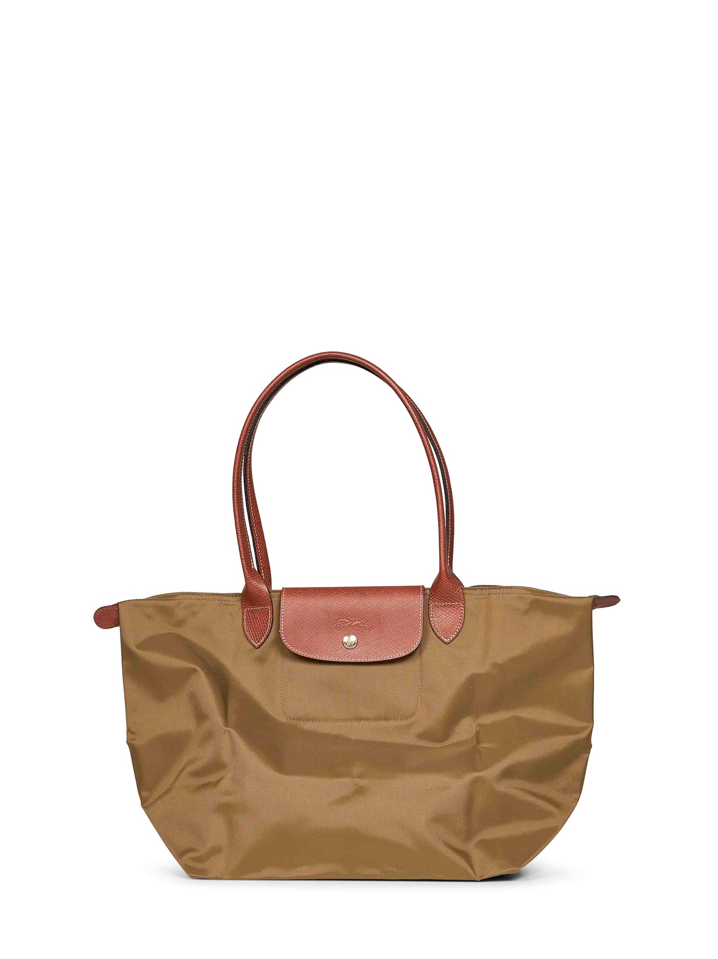 Longchamp Le Pliage Original Tote Bag — Beige Polyamide
