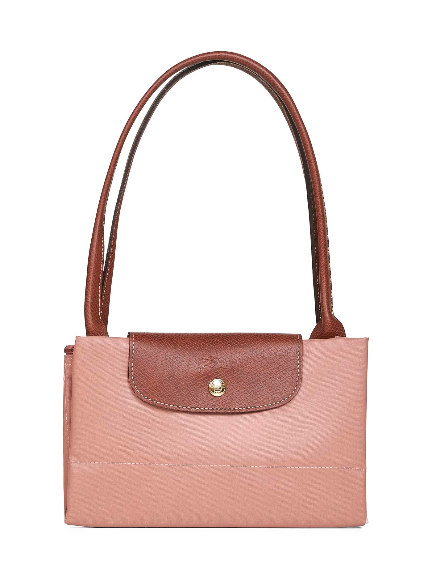 Longchamp Shoulder Bag — Pink Polyamide