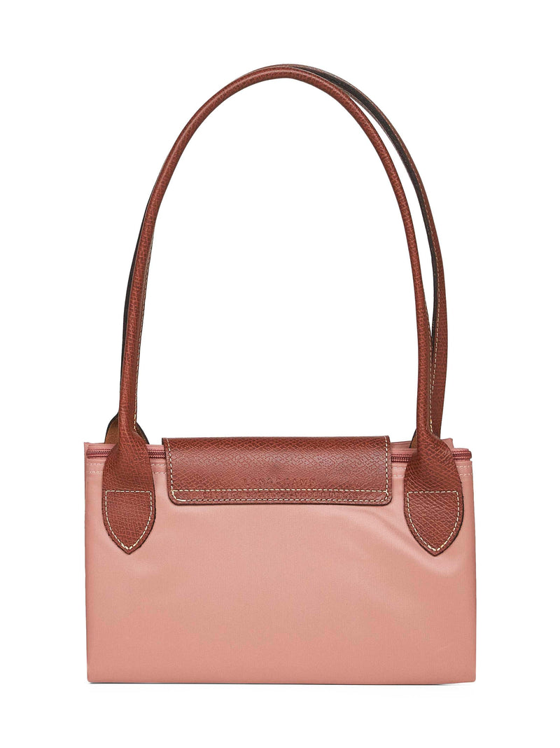 Longchamp Shoulder Bag — Pink Polyamide