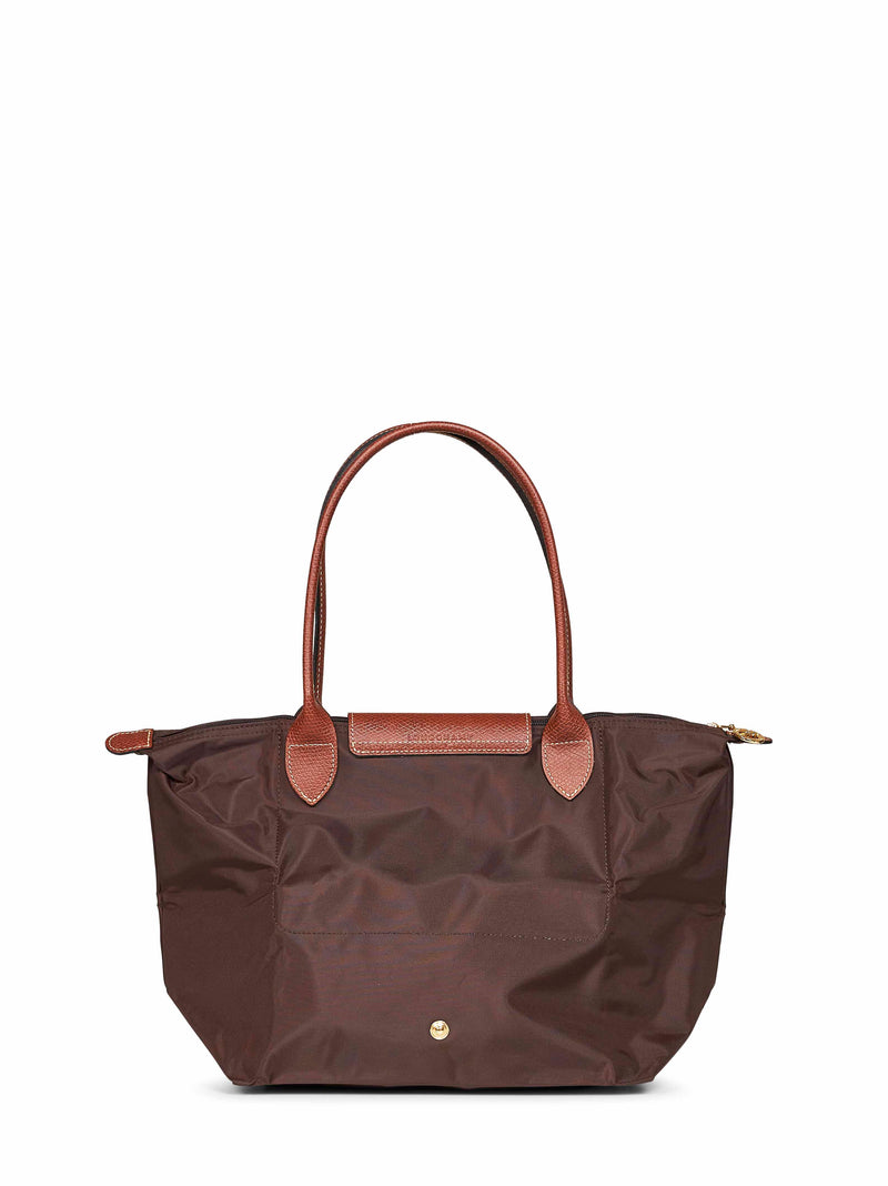 Longchamp Le Pliage Original Shoulder Bag — Brown Polyamide