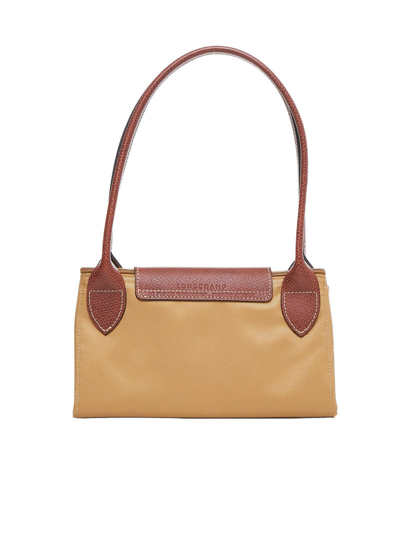 Longchamp Le Pliage Original M Shoulder Bag — Beige Polyamide