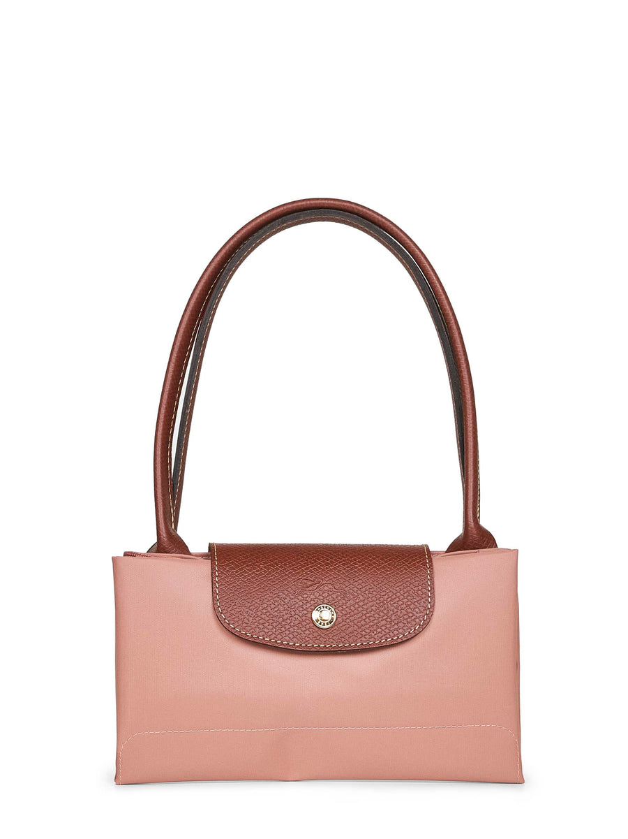 Longchamp Le Pliage Original M Shoulder Bag — Pink Polyamide