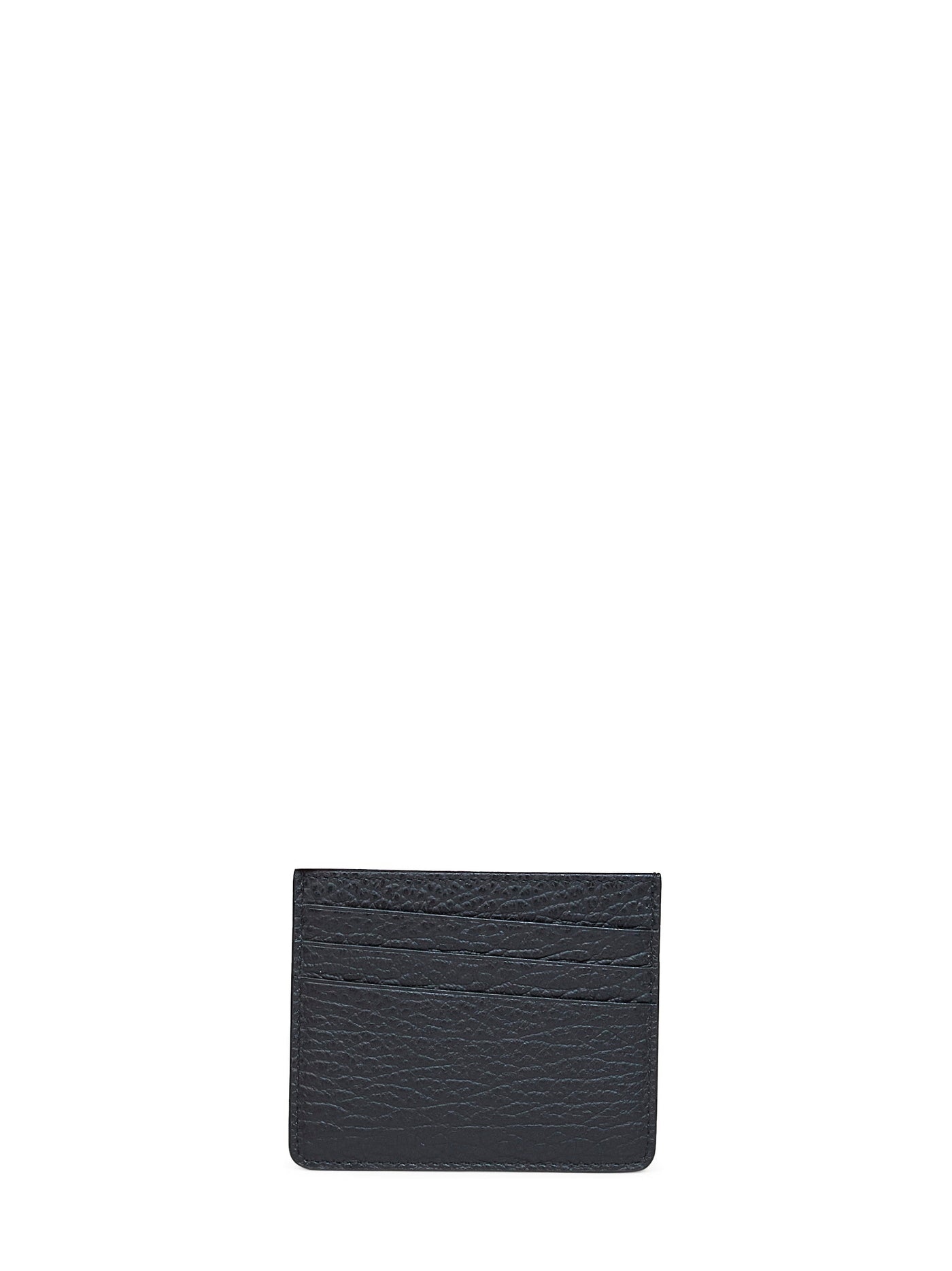 Maison Margiela Card Case — Black Calf Leather Wallets & Purses