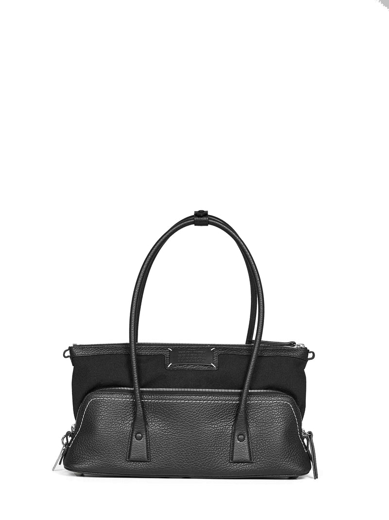 Maison Margiela 5ac Shoulder Bag — Black Calf Leather