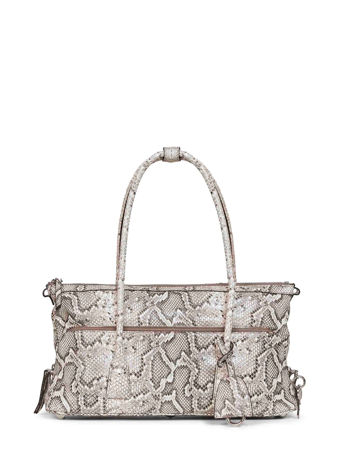 Maison Margiela 5ac East-West Shoulder Bag — Gray Goatskin