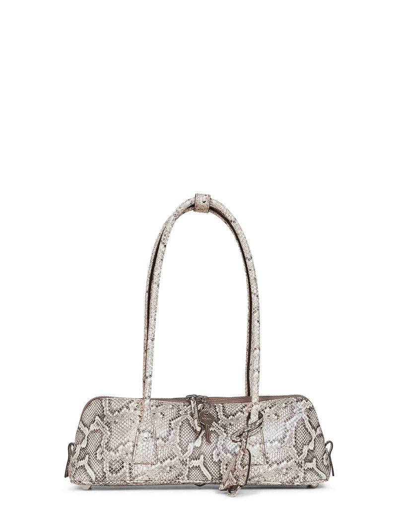 Maison Margiela 5ac East-West Shoulder Bag — Gray Goatskin