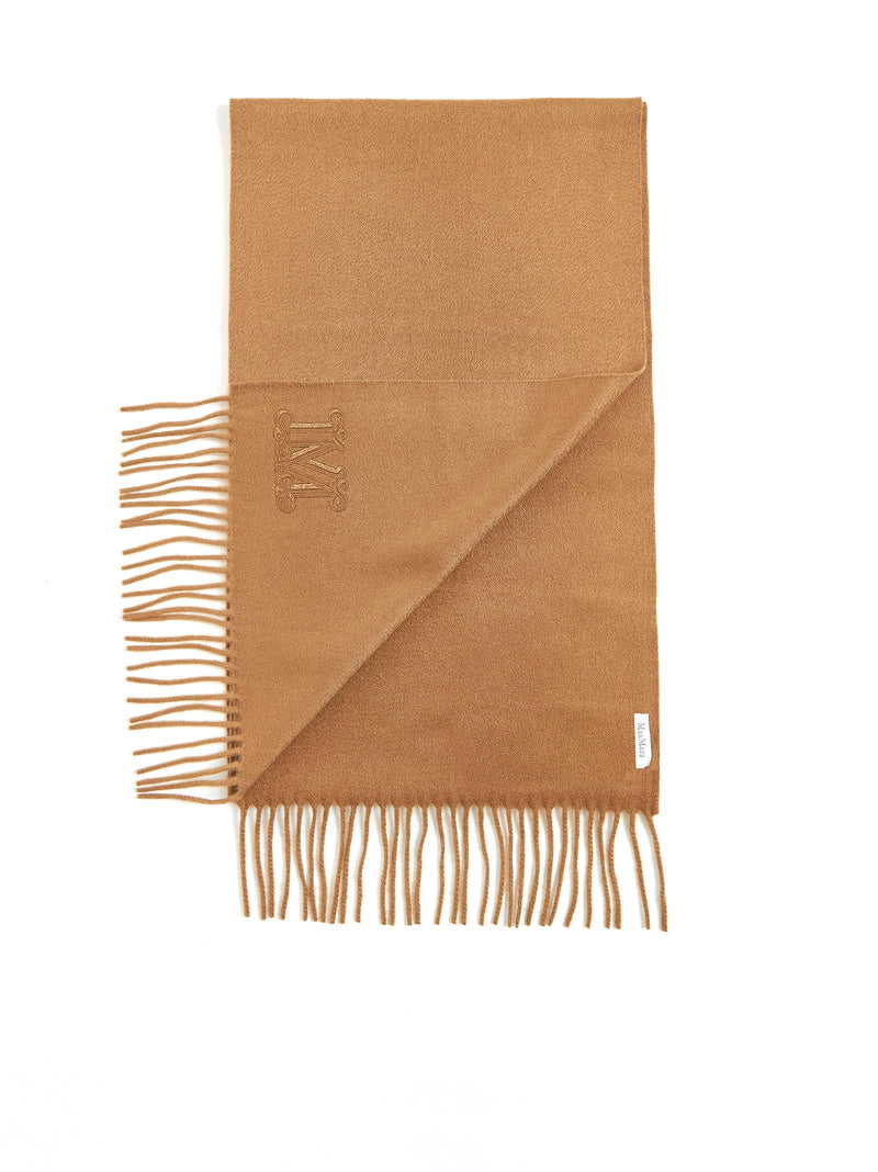 Max Mara Wsdalia Scarf — Beige Cashmere Scarfs