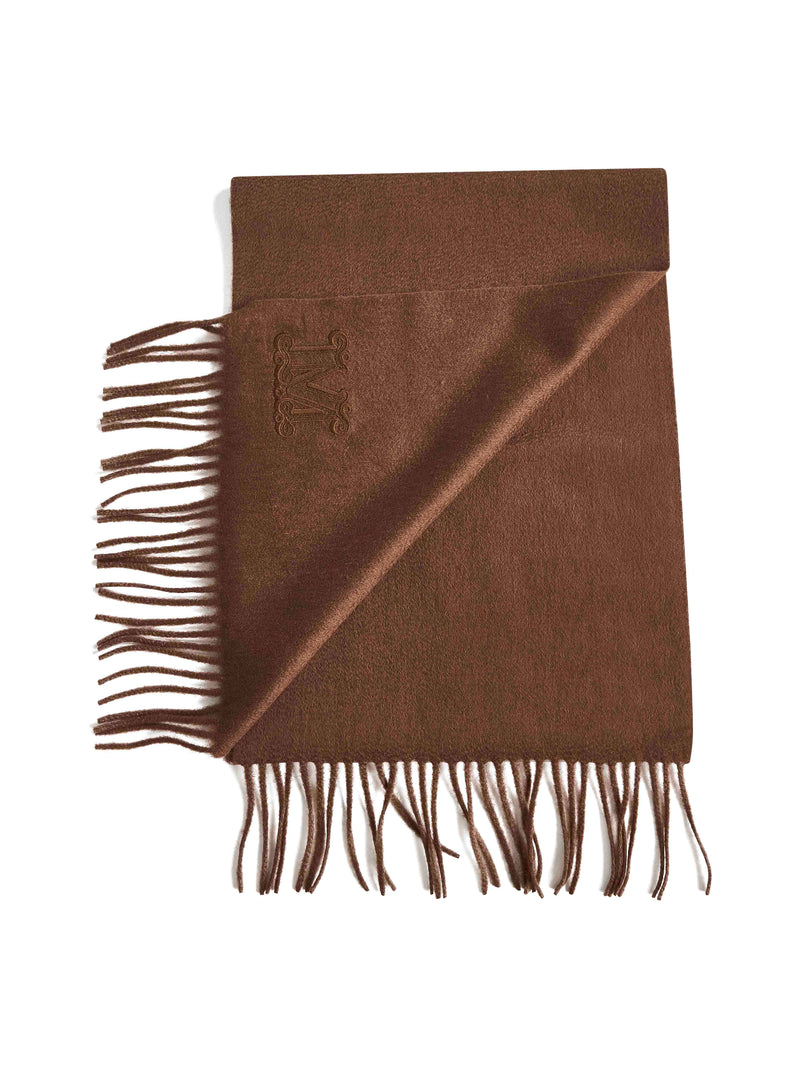 Max Mara Wsdalia Scarf — Brown Cashmere Scarfs