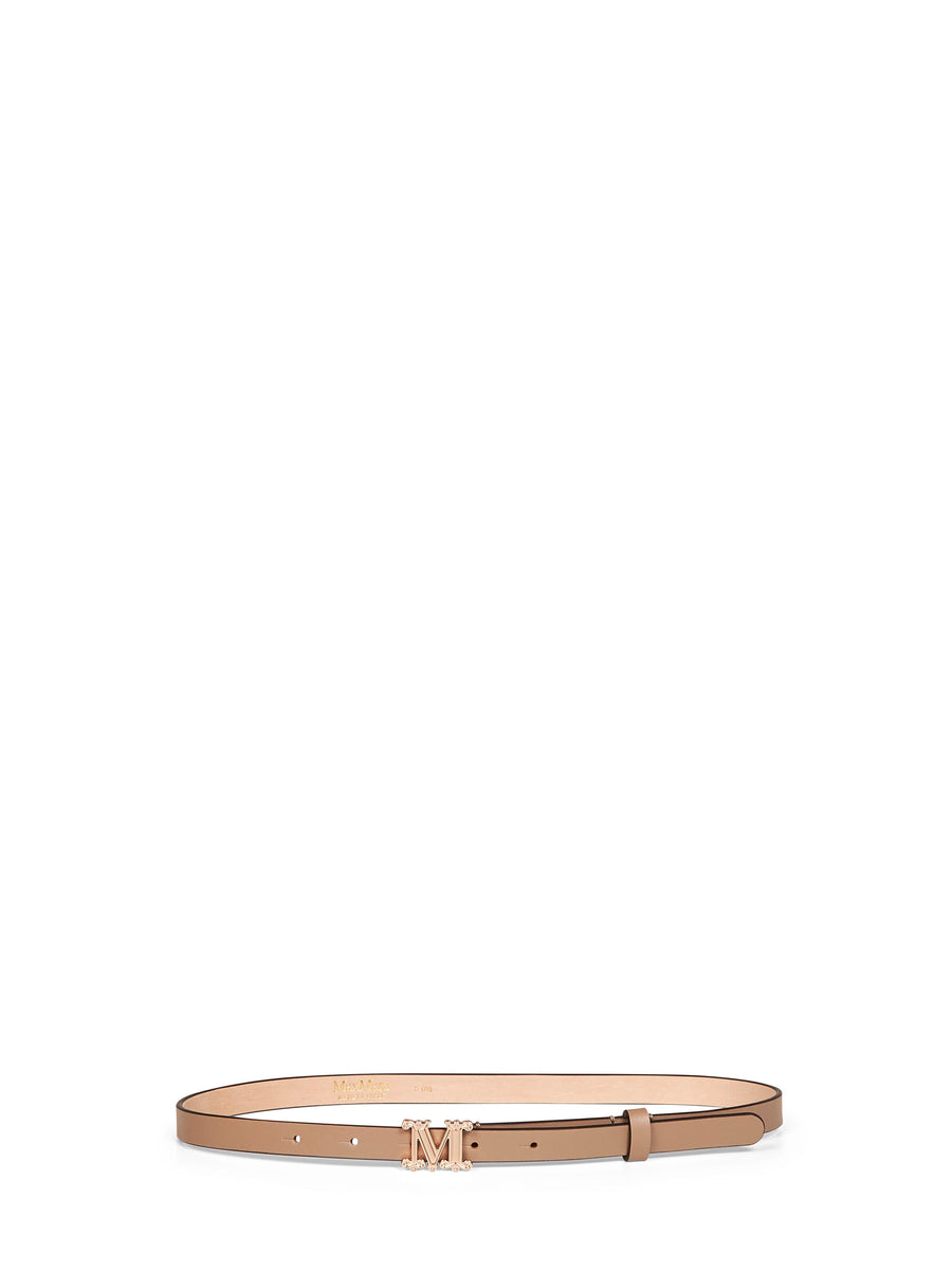 Max Mara Belt — Beige Polyamide