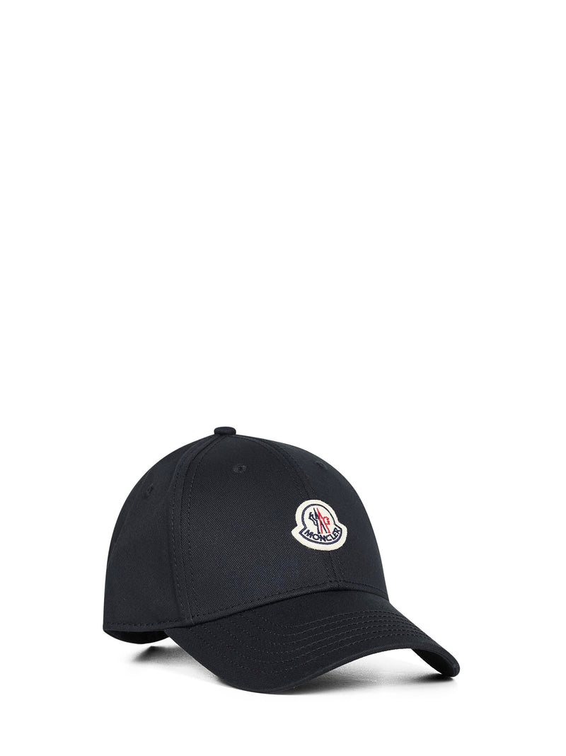 Moncler L10933b0000804863999 Baseball Cap — Black Cotton Caps