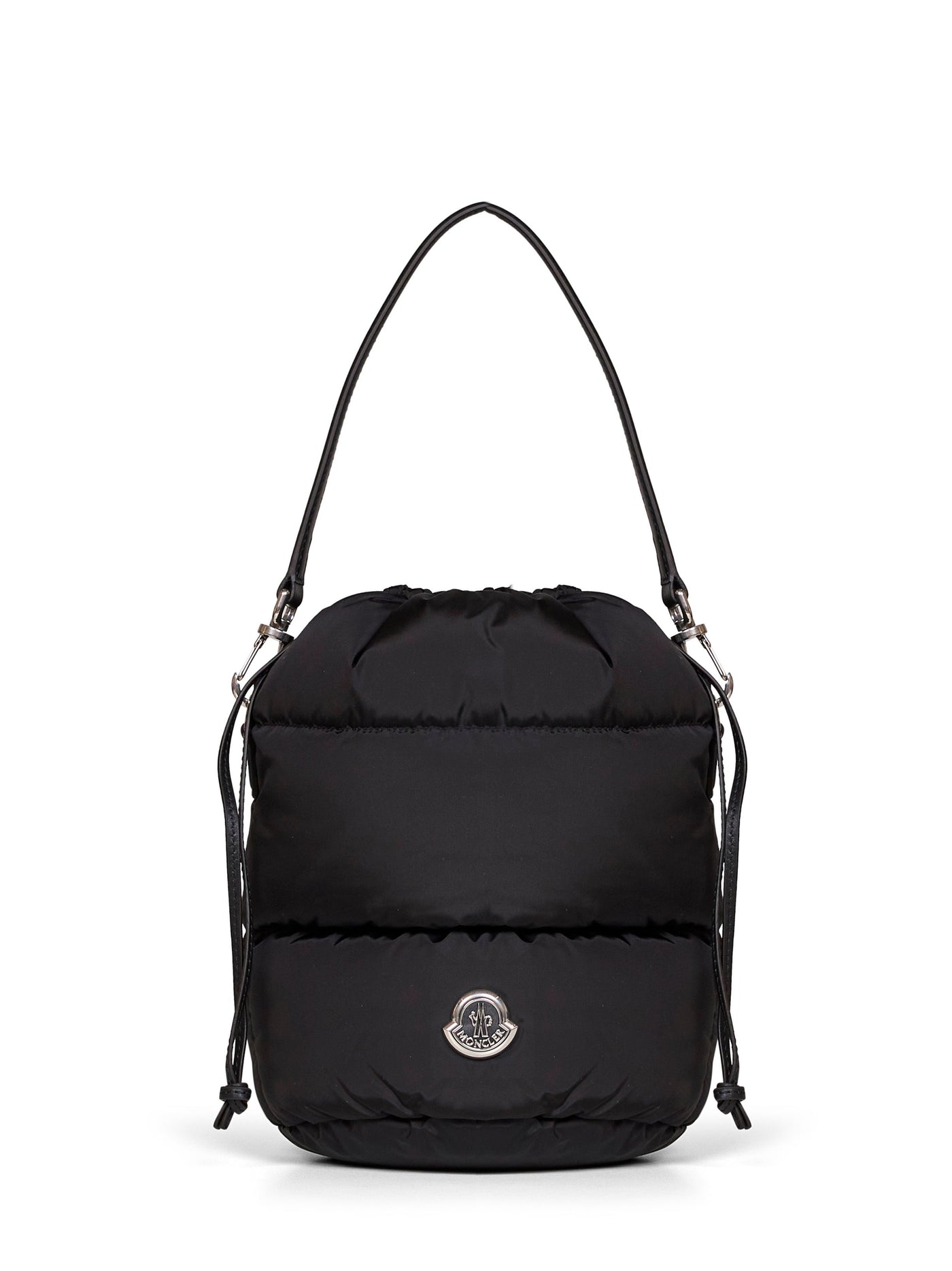 Moncler Caradoc Bucket Bag — Black Polyamide