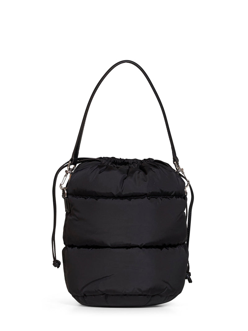 Moncler Caradoc Bucket Bag — Black Polyamide