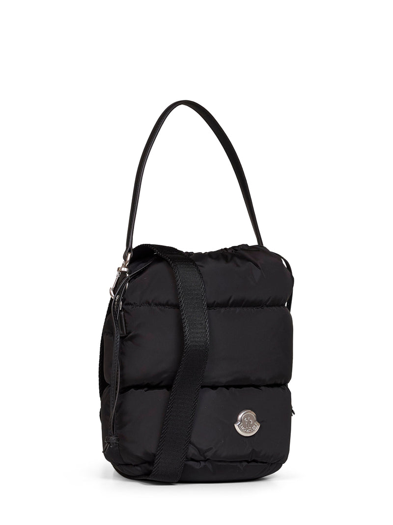 Moncler Caradoc Bucket Bag — Black Polyamide