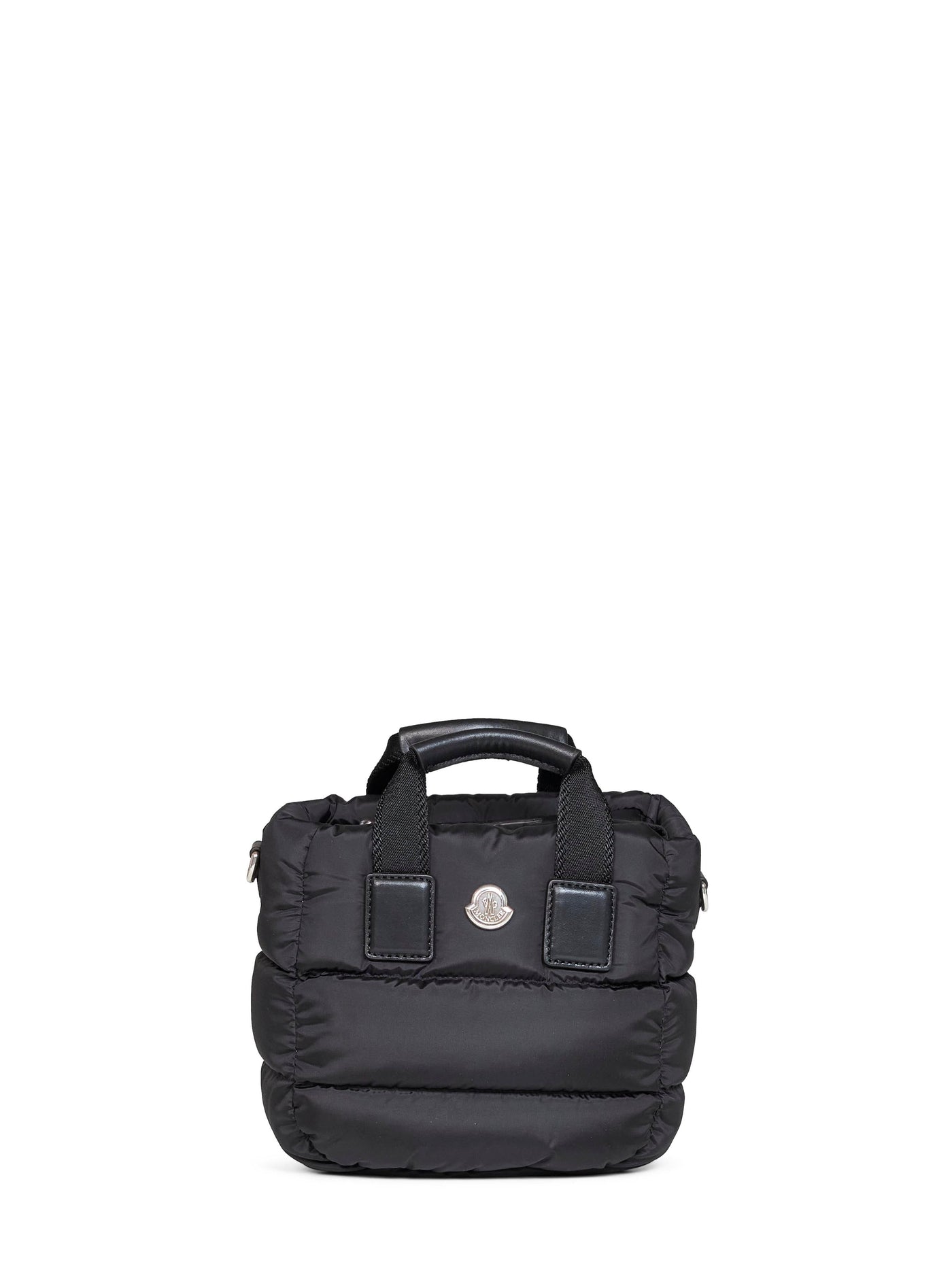 Moncler Micro Caradoc Tote Bag — Black Polyamide