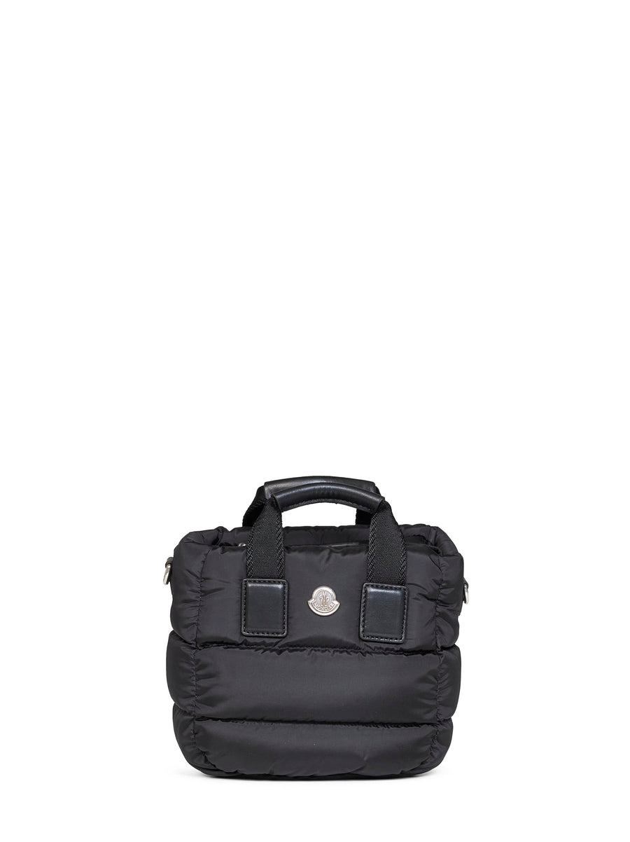 Moncler Micro Caradoc Tote Bag — Black Polyamide