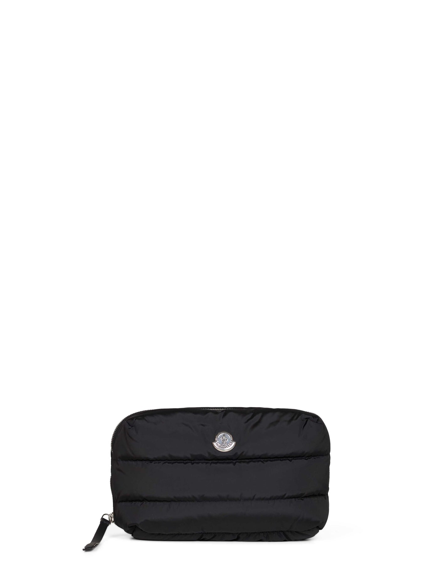 Moncler Caradoc Beauty Case — Black Polyamide Travel Wallets
