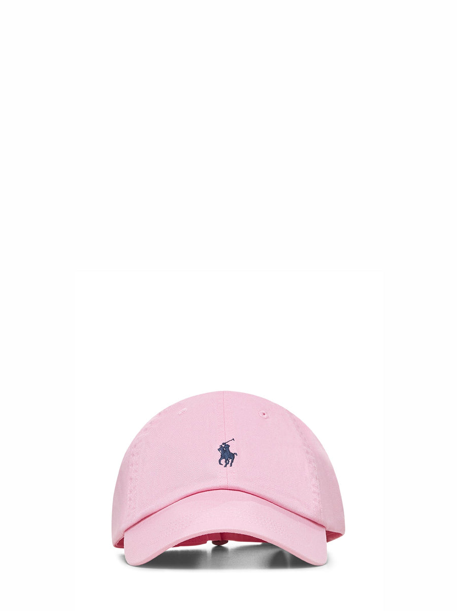 Polo Ralph Lauren 211912843-016 Baseball Cap — Pink Cotton Caps