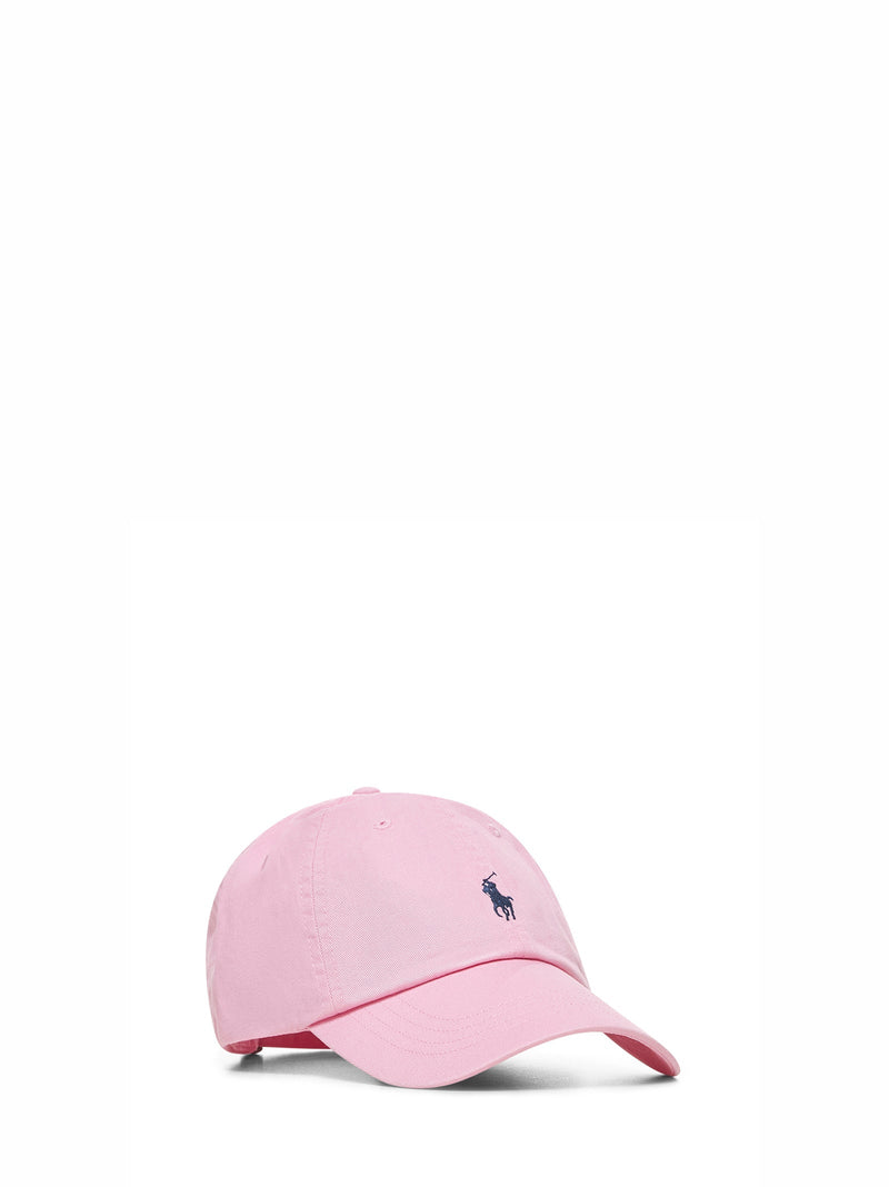 Polo Ralph Lauren 211912843-016 Baseball Cap — Pink Cotton Caps