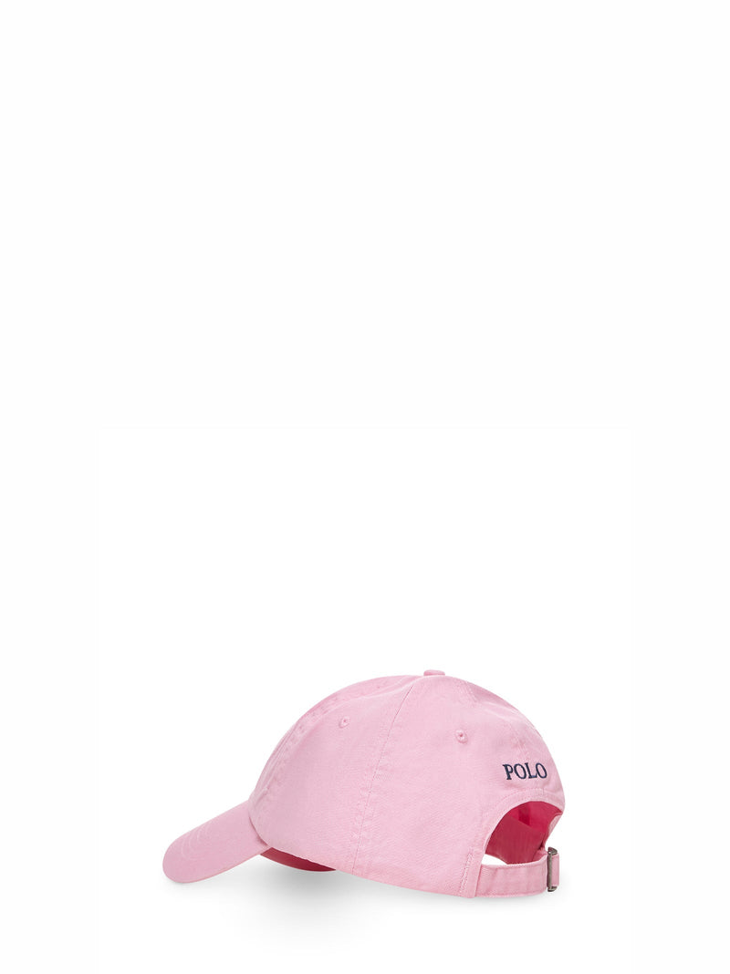 Polo Ralph Lauren 211912843-016 Baseball Cap — Pink Cotton Caps