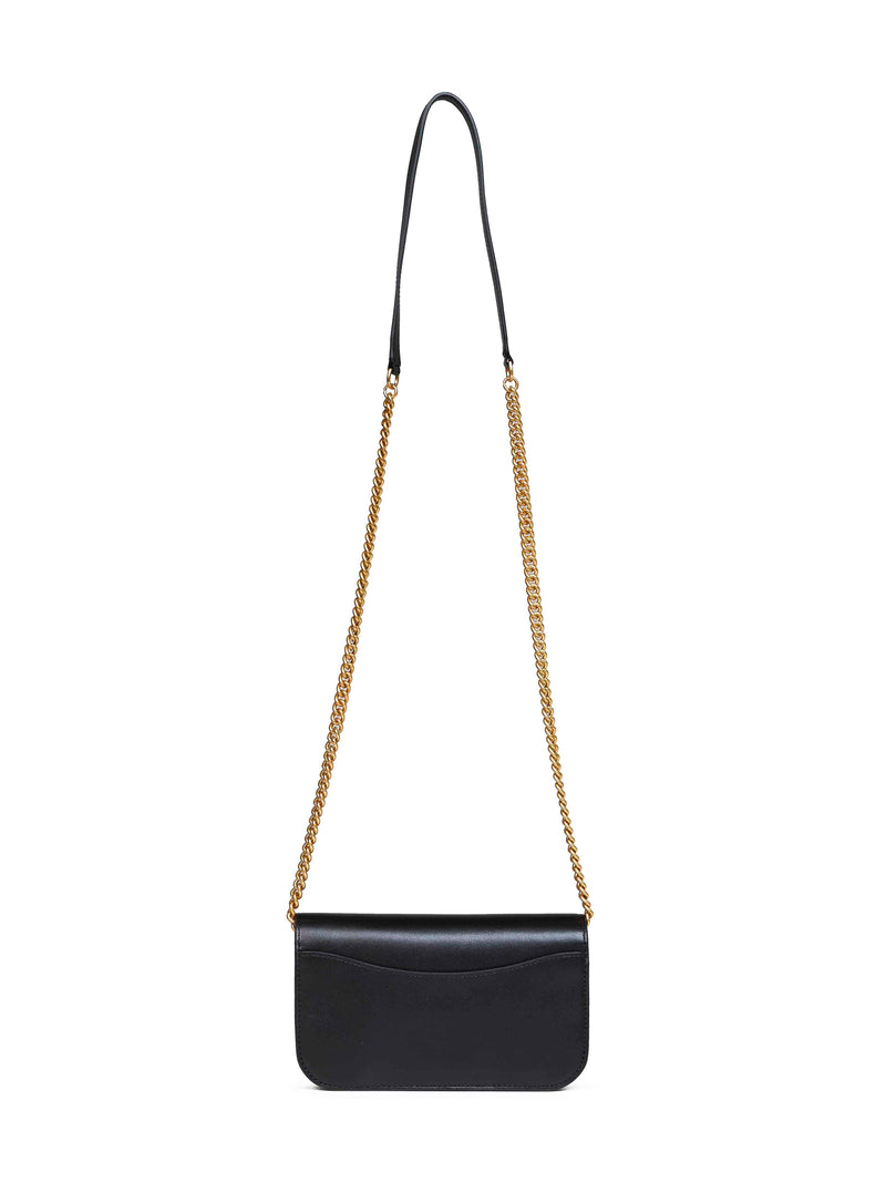 Polo Ralph Lauren Leather Chain Wallet — Black Other Materials