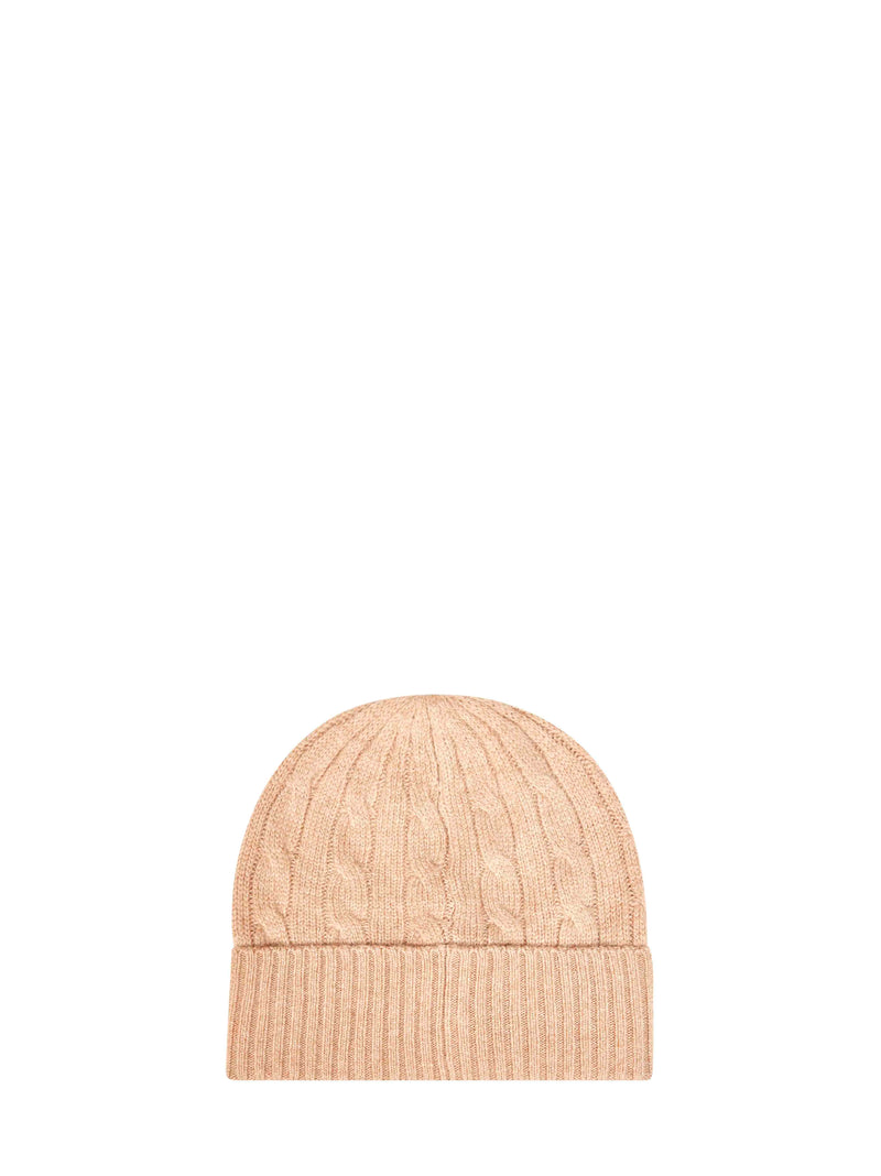 Polo Ralph Lauren 455981442-004 Beanie — Camel Wool Beanies