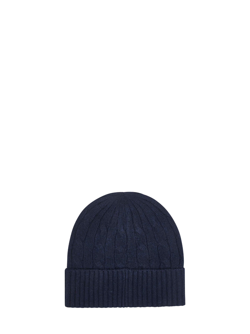 Polo Ralph Lauren 455981442-008 Beanie — Navy Wool Beanies