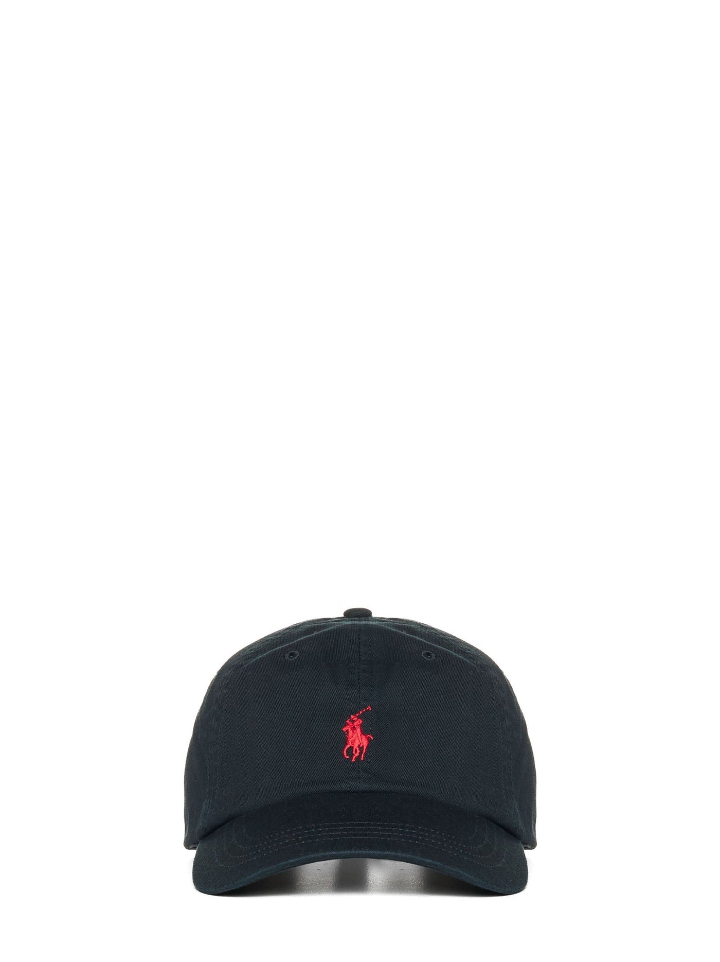 Polo Ralph Lauren 710548524-012 Cotton Chino Baseball Cap — Black Caps