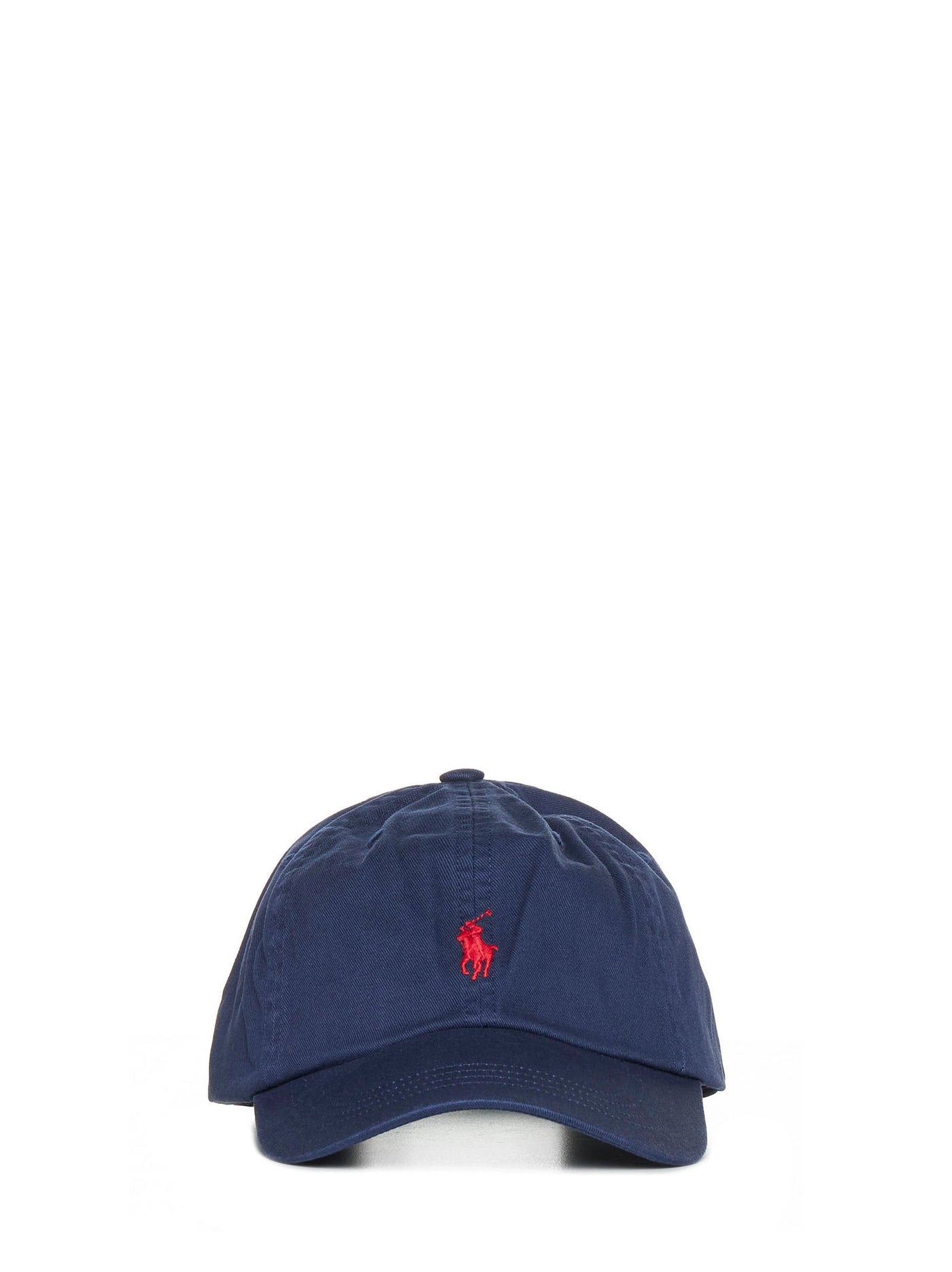 Polo Ralph Lauren 710548524-014 Embroidered Cotton Baseball Cap — Navy Caps