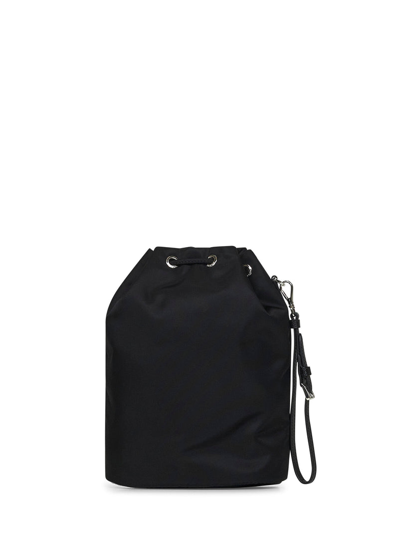 Prada Re-Nylon Bucket Bag — Black Recycled Polyamide